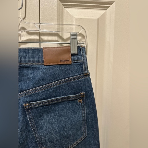 Madewell The Perfect Vintage Crop Clearview Wash:Button-Front Comfort Stretch,25 - Picture 5 of 10
